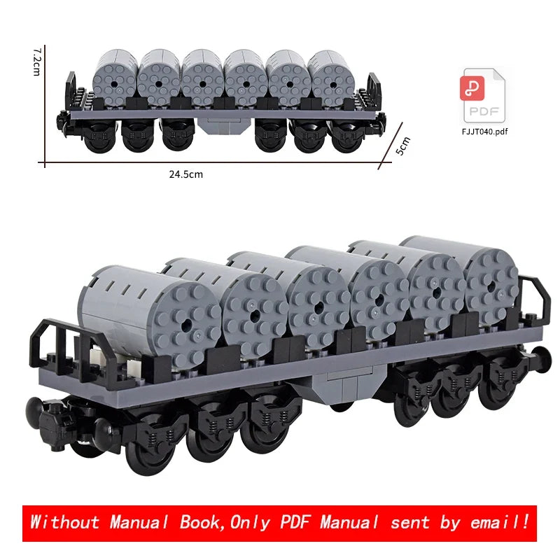Brick Train Base, Wheels & Carriage Parts – view 10