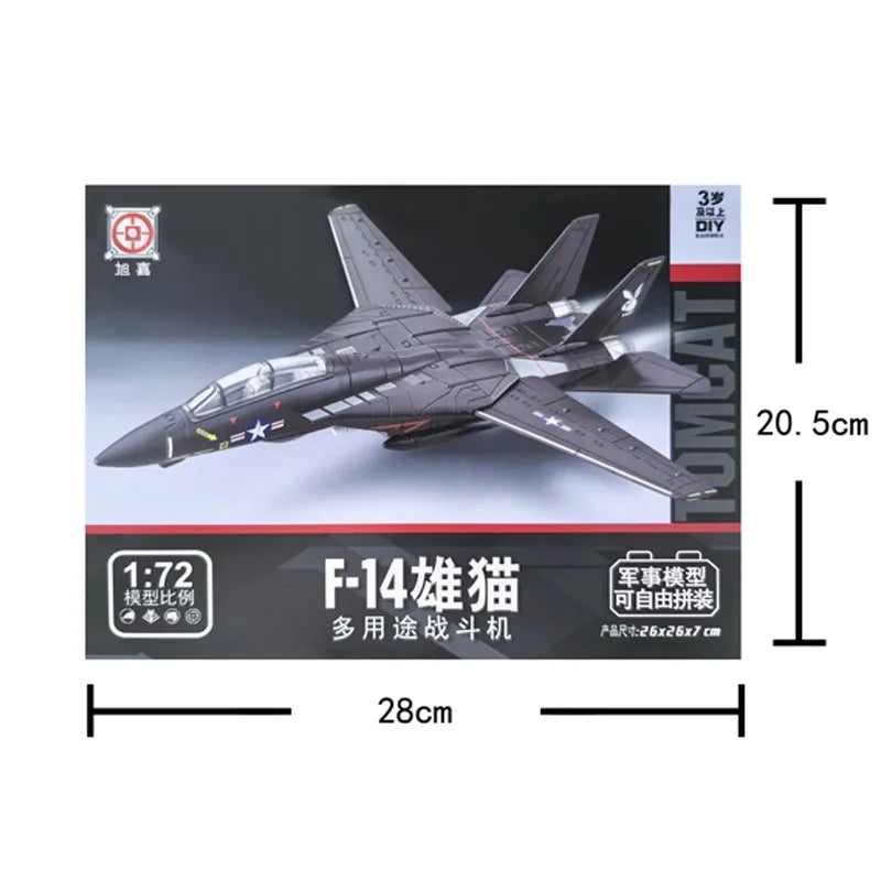 1:72 Fighter Jet Building Block Model – view 5