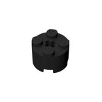 10PCS 2x2 Round Plates with Axle Hole – view 3