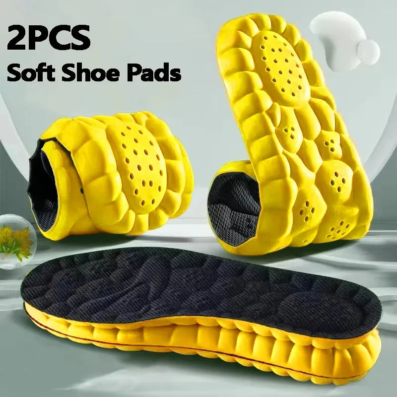 4D Cushioned Sports Insoles