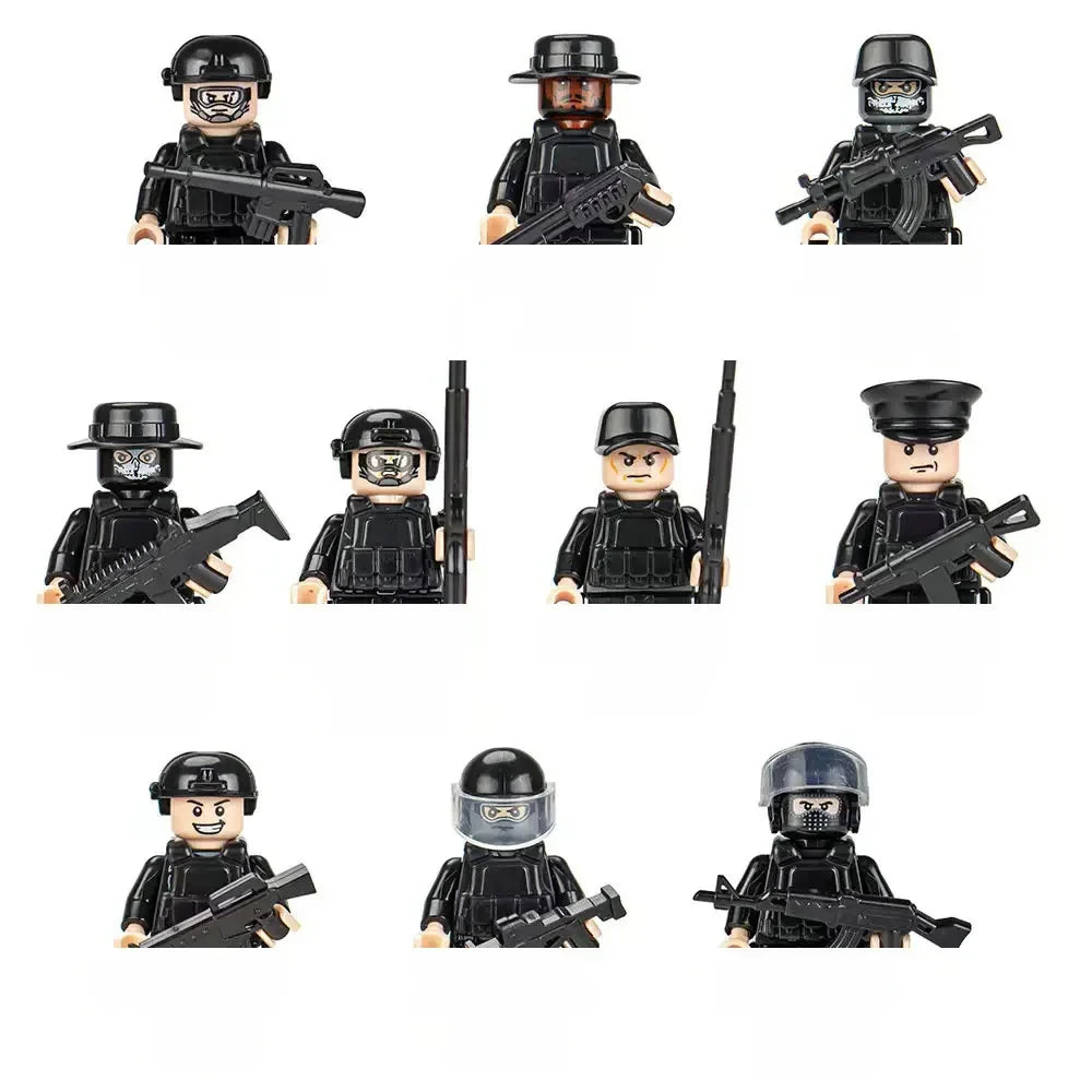 4cm Children Anime Figure Hero Building Blocks Kid Gift Assembling Toy Model Characters Figurine Bricks Boy Child Children Ninja