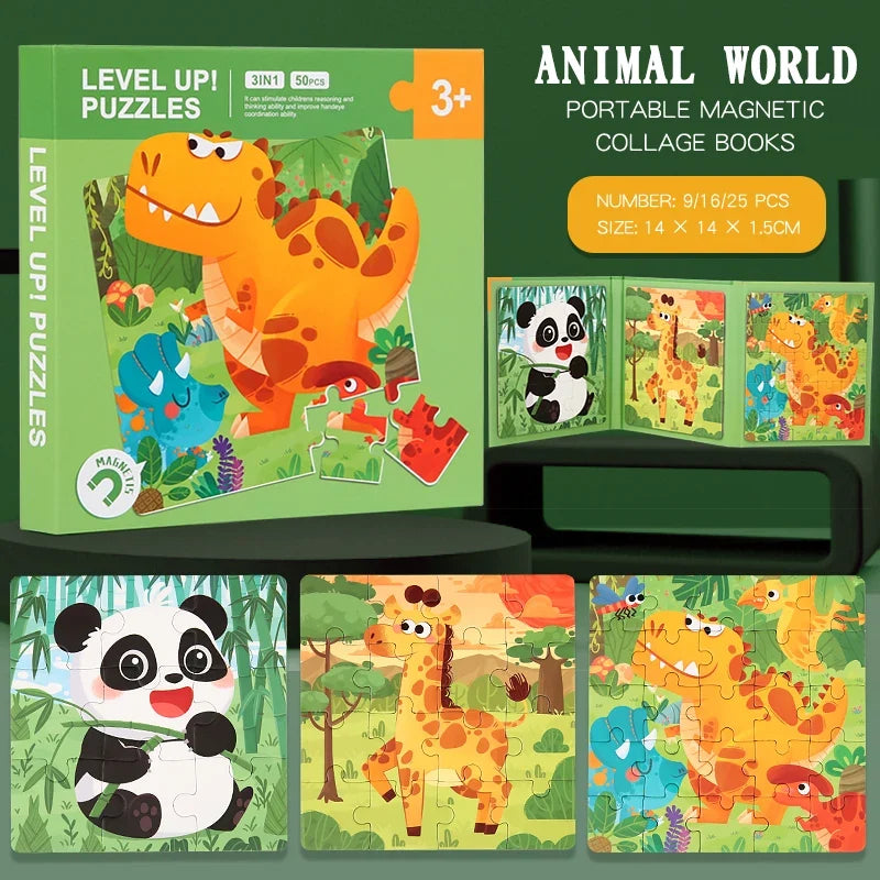 Magnetic Puzzle Book for Kids – view 11
