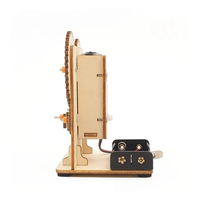 3D Wooden Mechanical Gear Puzzle Kit – view 2