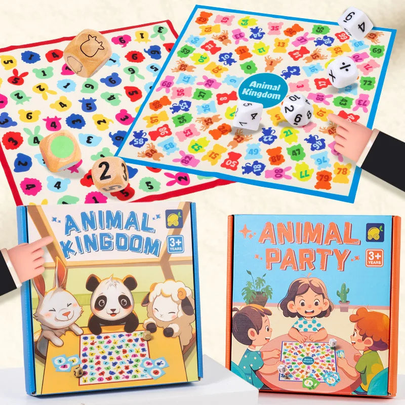 Math Thinking Board Game for Kids