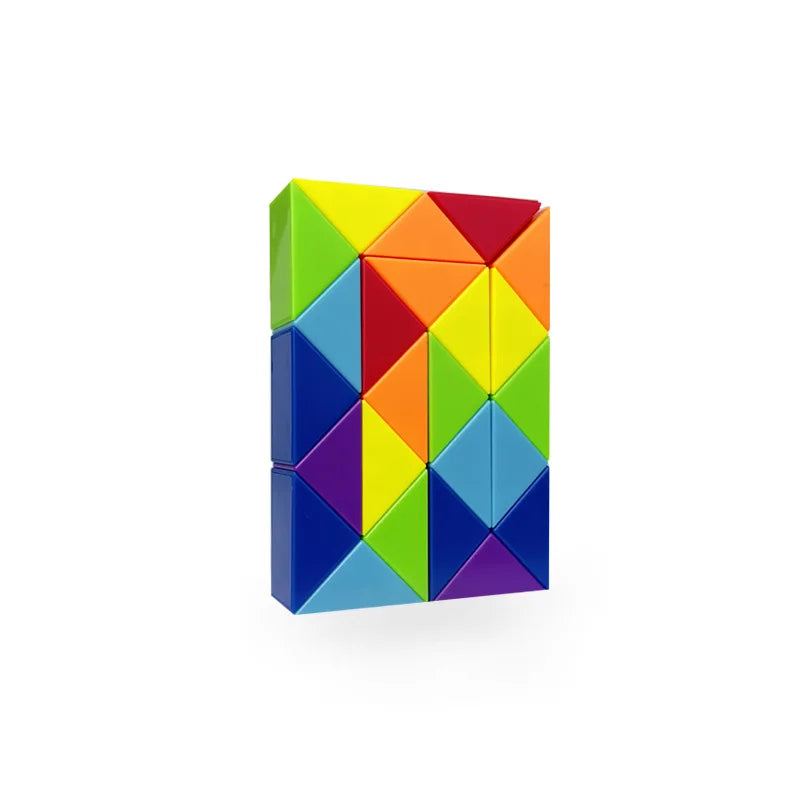 Rainbow Puzzle Snake Twist Toy – view 7