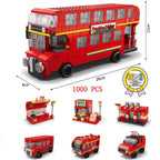 London Double-Decker Bus Building Blocks – view 3