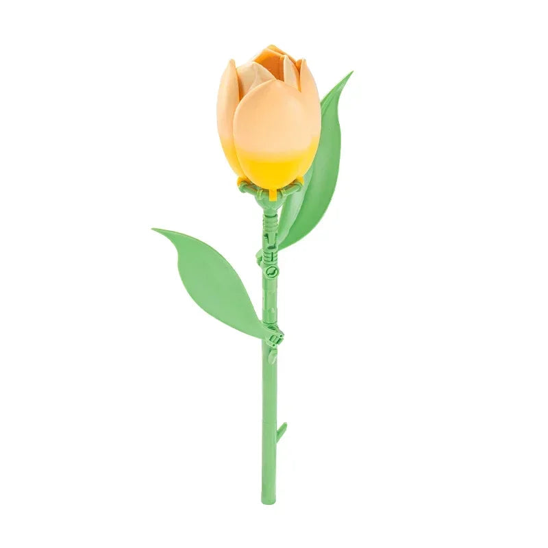 Brick Tulip & Rose Bouquet Building Set – view 13
