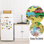 70PCS Glitter Foam Star Stickers – view 5