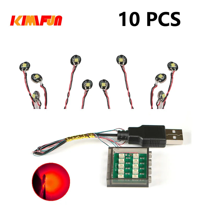 10PCS RGB LED Brick Lights (USB) – view 30