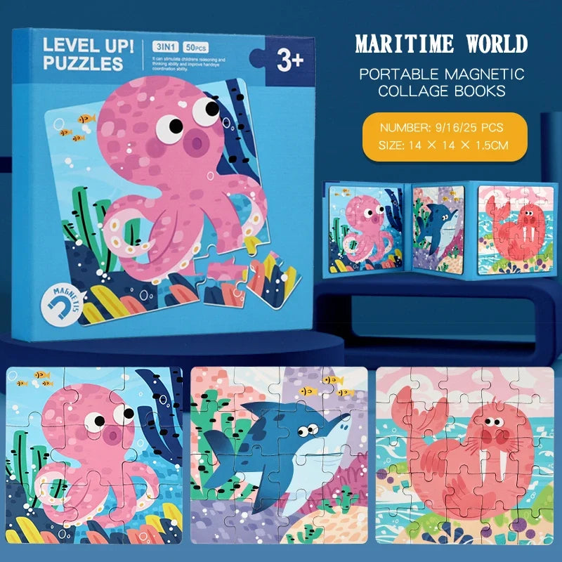 Magnetic Puzzle Book for Kids – view 9