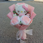 Cartoon Cat Plush Rose Bouquet – view 18