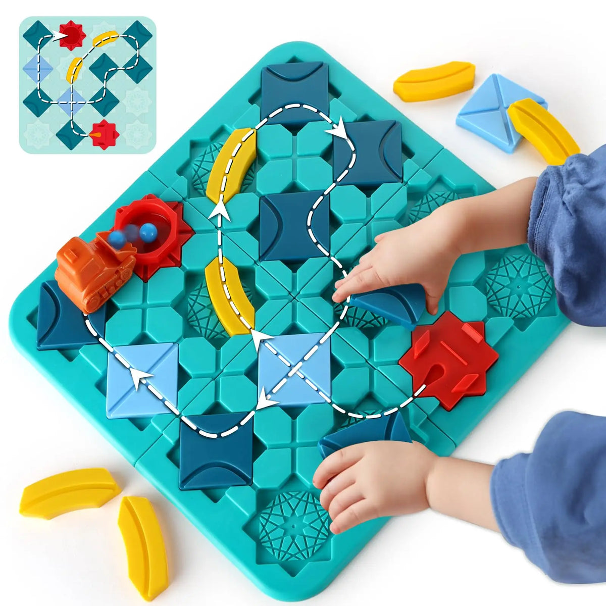 Maze Builder Logic Board Game