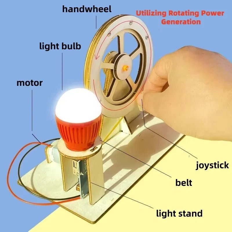 DIY Hand Crank Generator STEM Kit – view 6