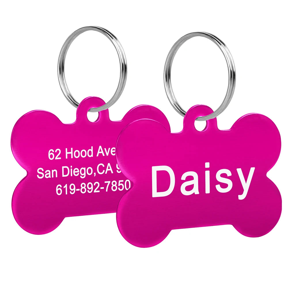 Personalized Bone Pet ID Tag – view 13
