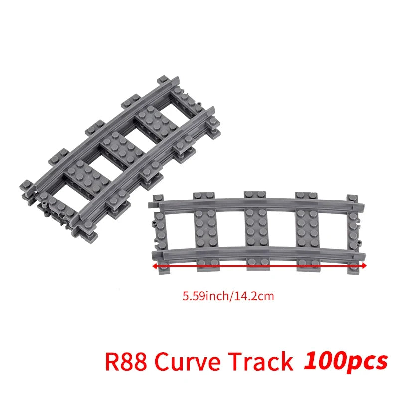 Brick Train Curve Track Parts – view 40