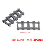 Brick Train Curve Track Parts – view 40