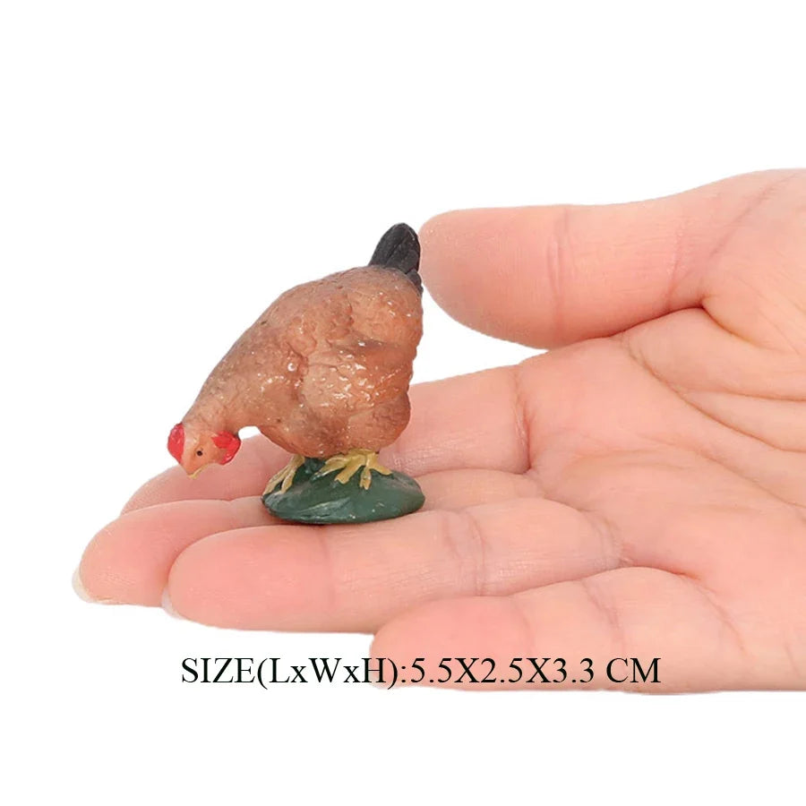 Realistic Farm Poultry Figurines – view 45
