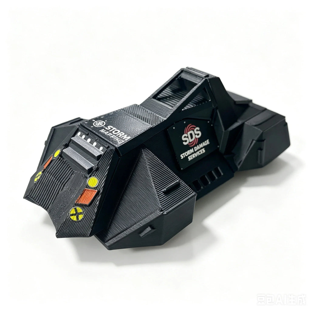 3D Printed Tornado Intercept Vehicle Model – view 8