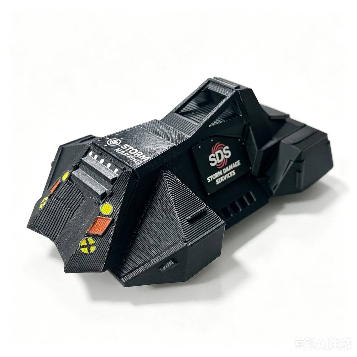 3D Printed Tornado Intercept Vehicle Model – view 8