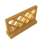 50PCS Brick Fence Pieces 1x4x2 – view 2