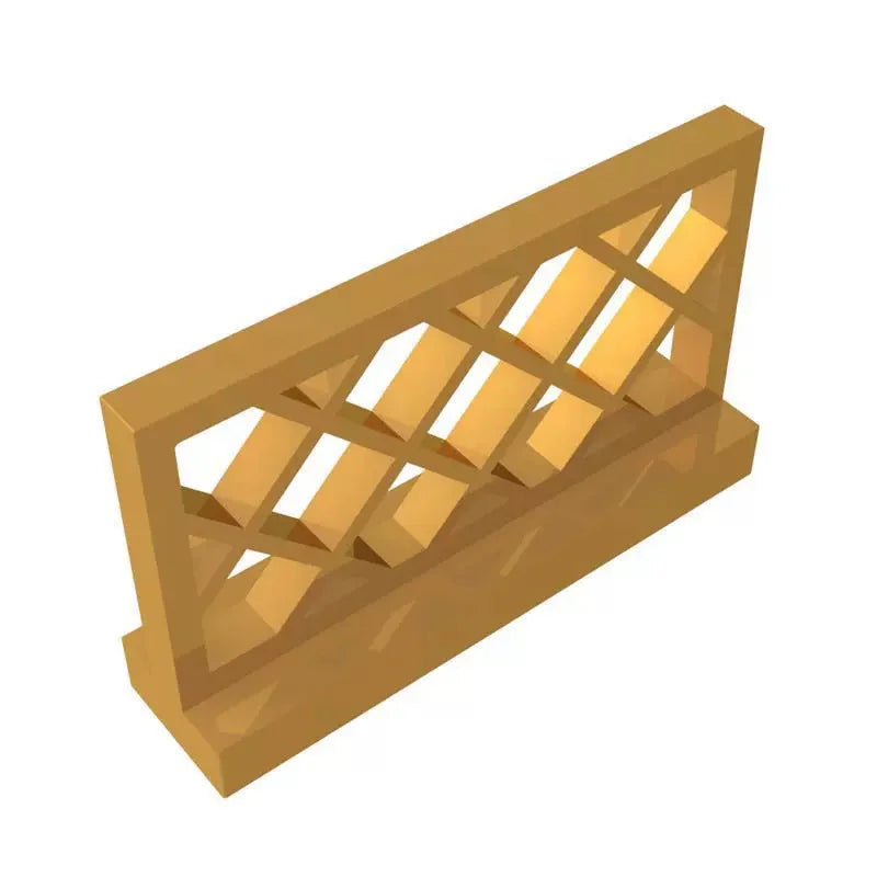 50PCS Brick Fence Pieces 1x4x2 – view 2