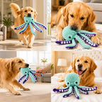 Plush Octopus Dog Toy – view 4