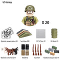 WWII Soldier Building Block Figures – view 8