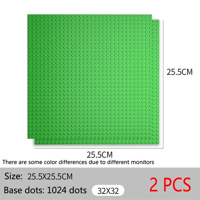 2PCS Building Brick Baseplates 32x32 – view 20