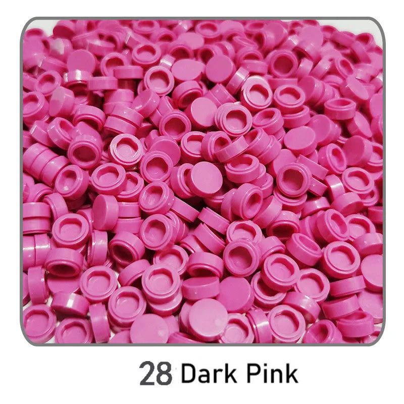 1000PCS Pixel Art Round Tiles – view 28