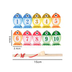 Wooden Alphabet & Number Fishing Game – view 7