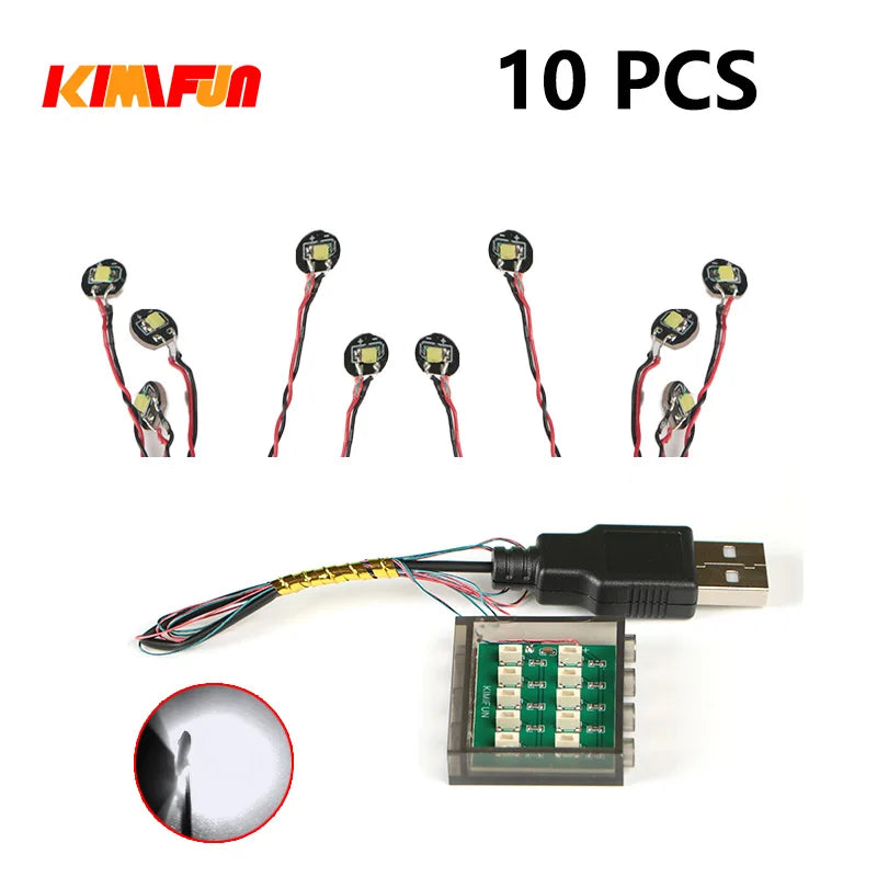 10PCS RGB LED Brick Lights (USB) – view 31