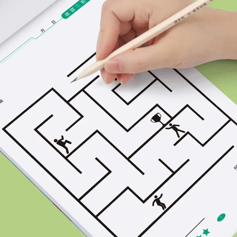 Kids Maze Concentration Training Book – view 3
