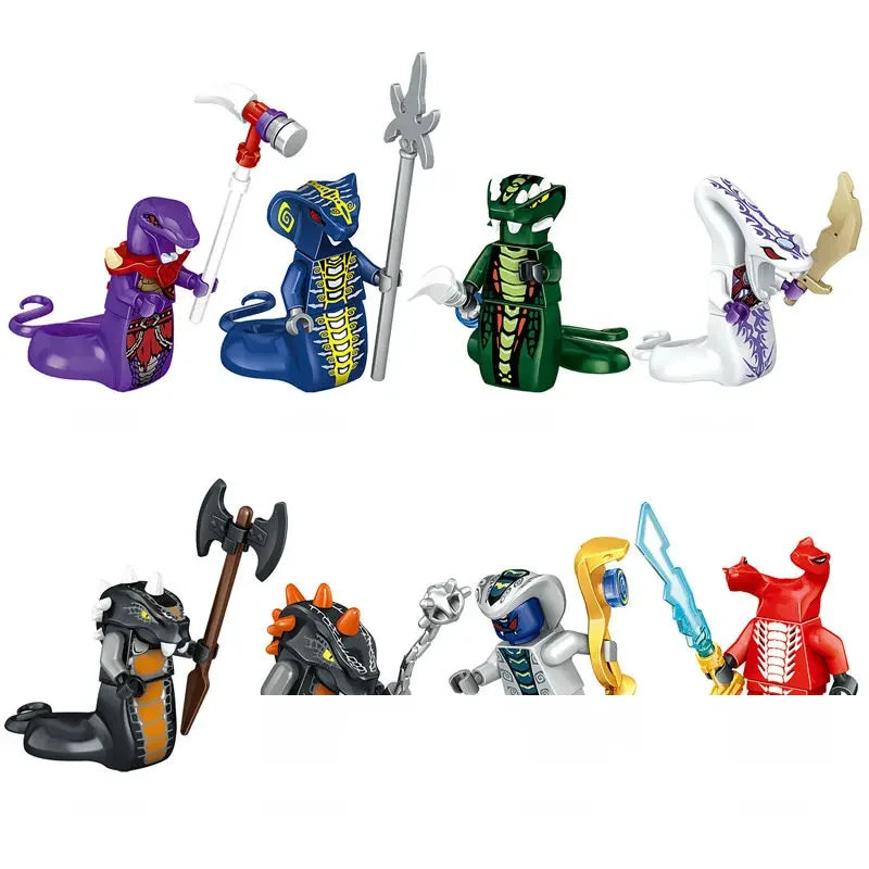 4cm Children Anime Figure Hero Building Blocks Kid Gift Assembling Toy Model Characters Figurine Bricks Boy Child Children Ninja