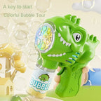 Electric Dinosaur Bubble Gun with Light – view 5