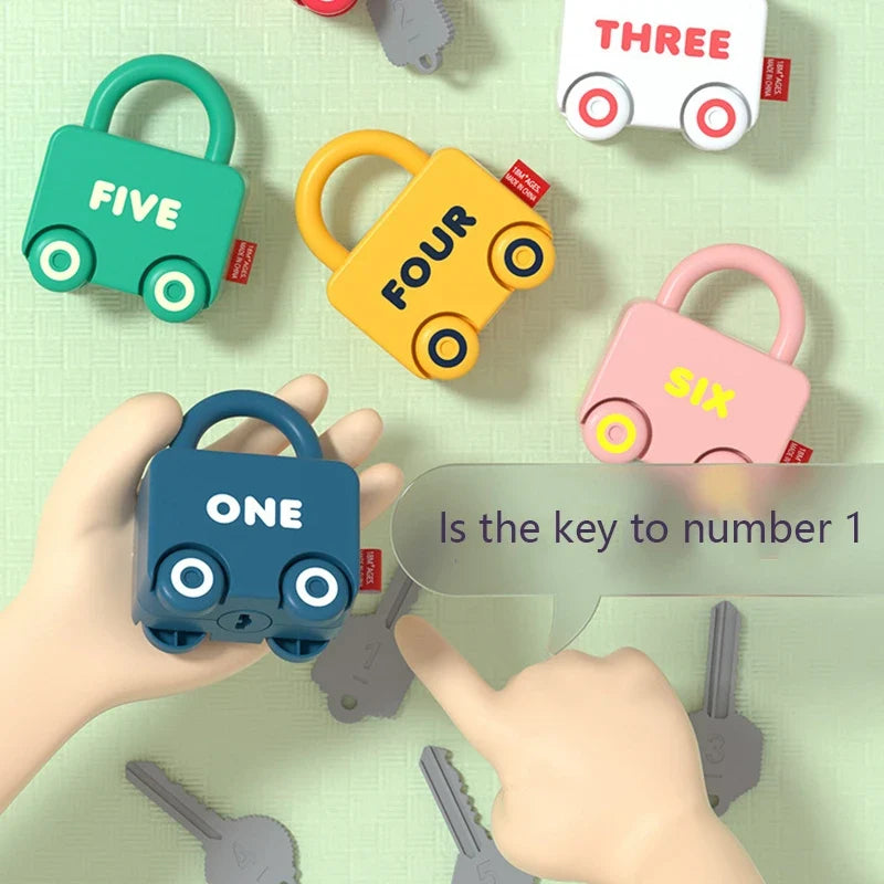 Montessori Lock & Key Learning Toy – view 2