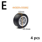 Technical Tires & Wheel Hubs Brick Parts – view 11