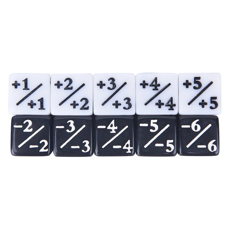 Positive & Negative Counting Dice (10PCS) – view 6