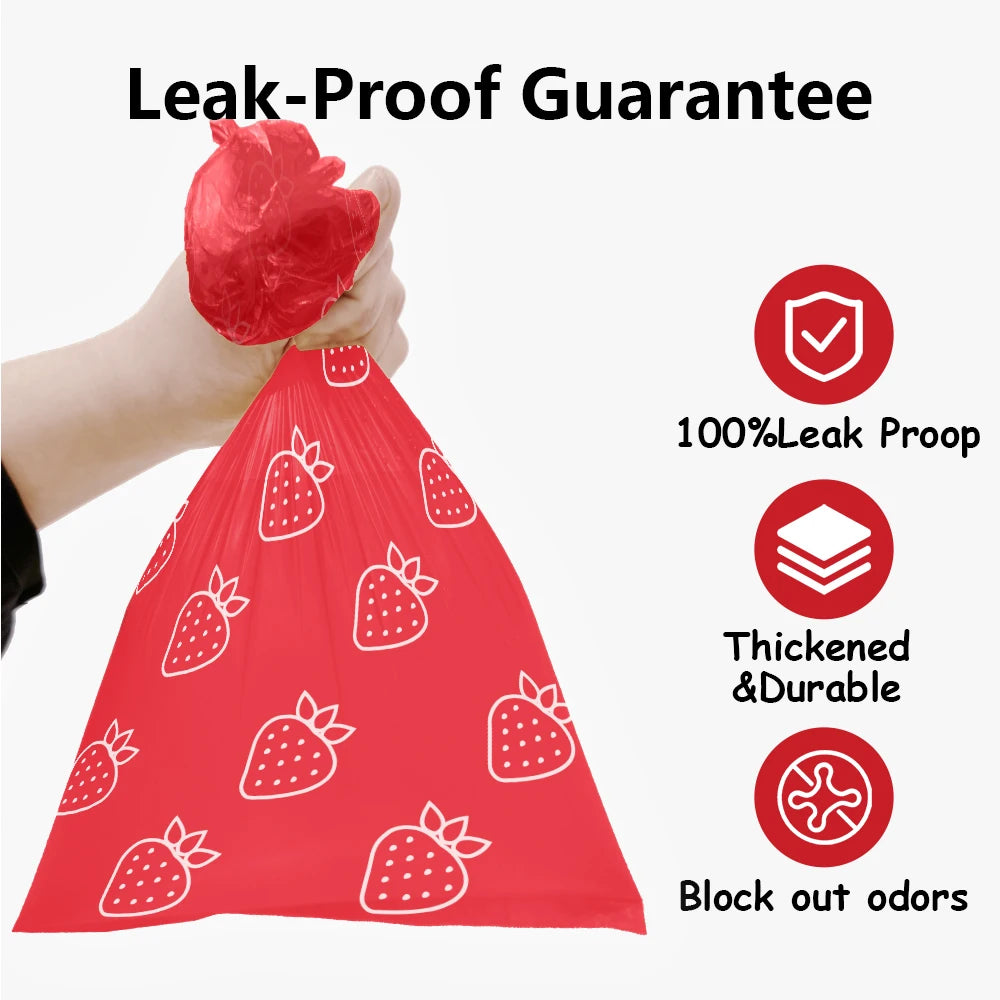 Strawberry-Scented Dog Poop Bags – view 4