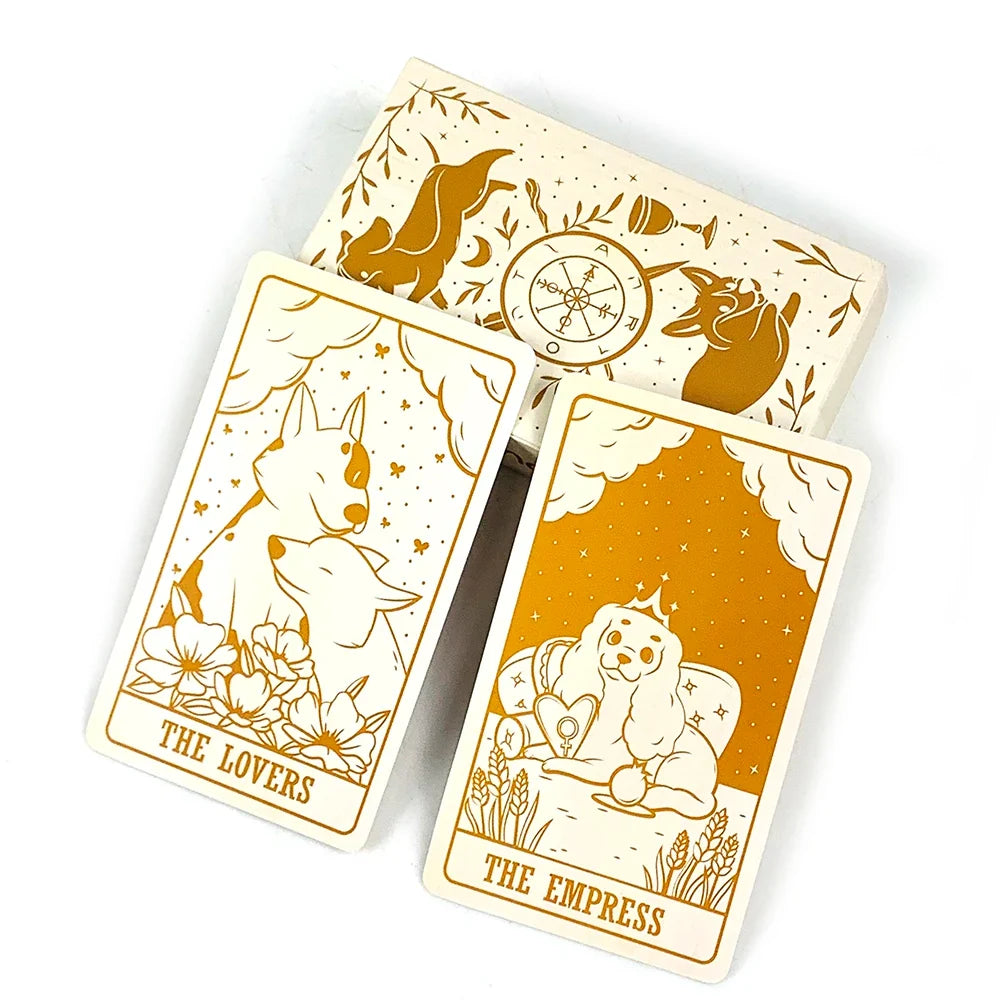 Classic 78 Card Tarot Deck for Beginners