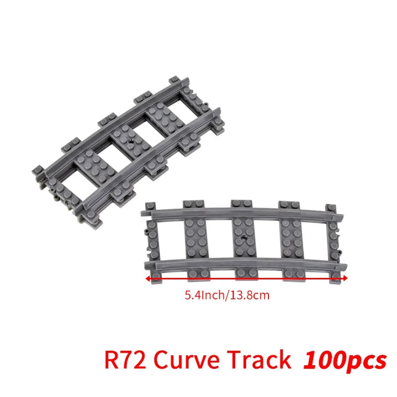 Brick Train Curve Track Parts – view 65