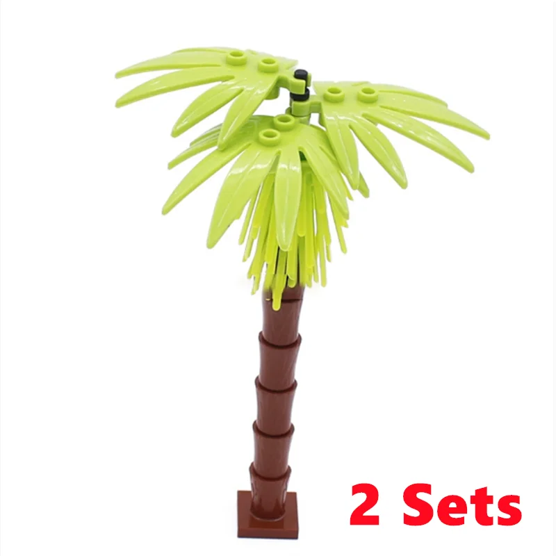 Brick Coconut Palm & Jungle Trees – view 14