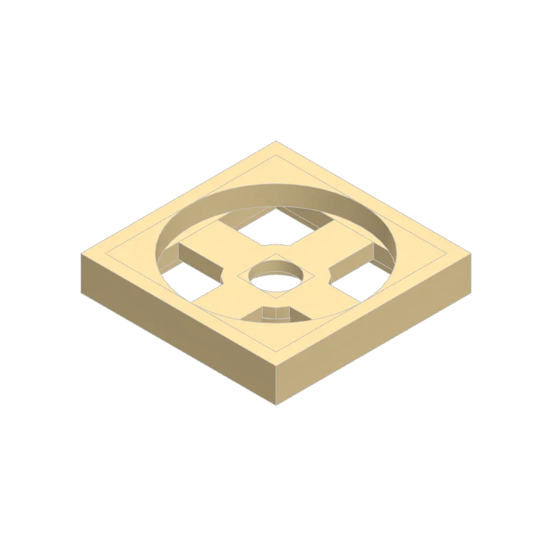 50PCS 2x2 Turntable Plates – view 8