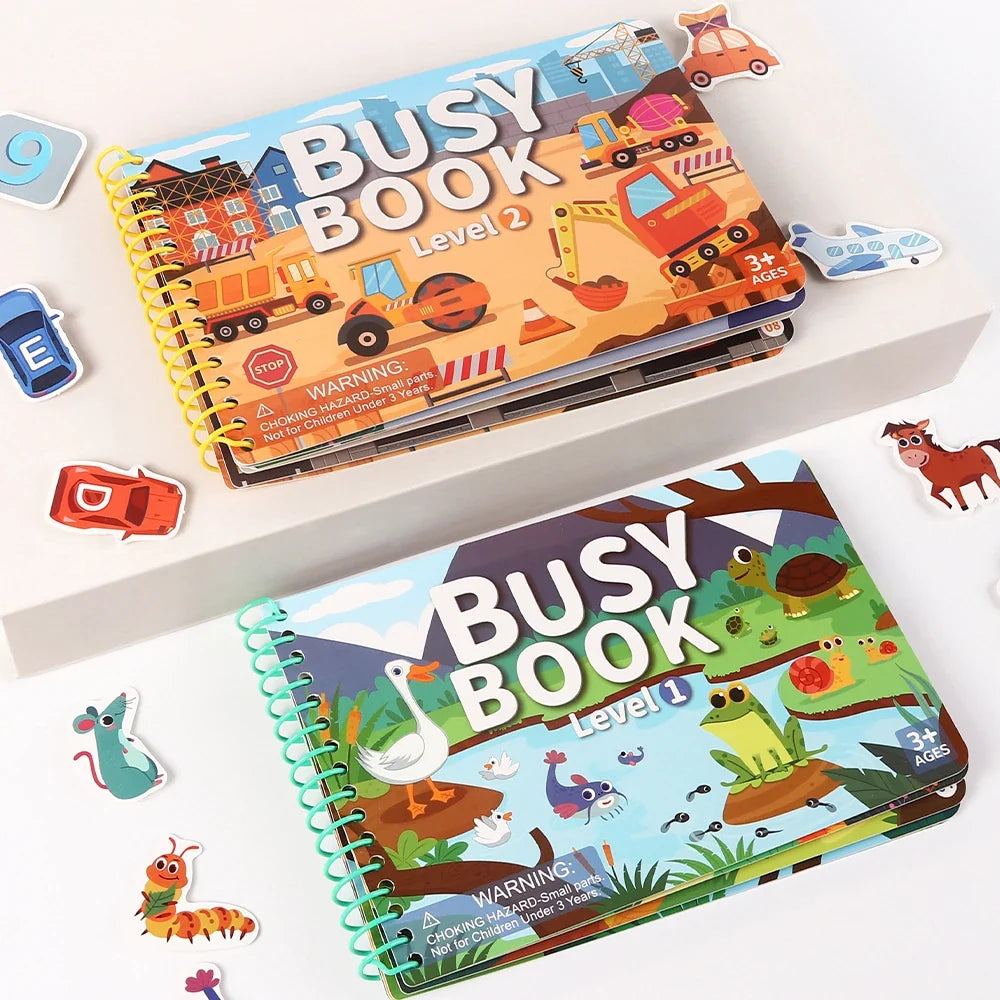 Reusable Sticker Busy Book for Kids – view 4