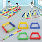 Kids Jumping Grid Hopscotch Game
