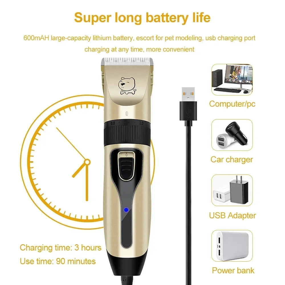 Rechargeable Pet Hair Clipper – view 3