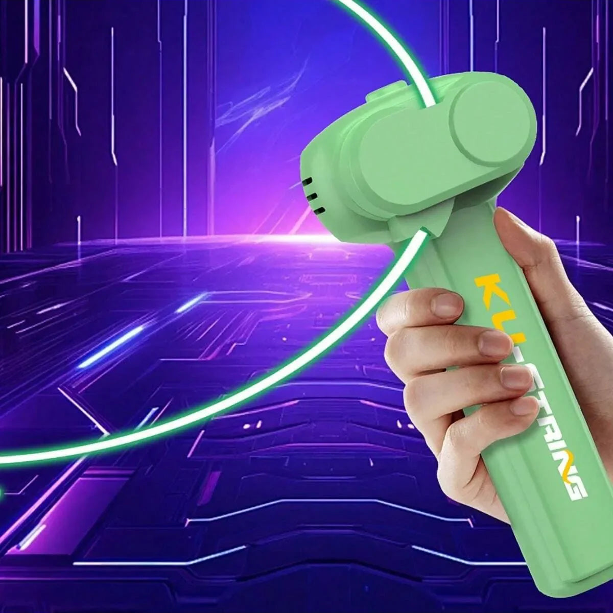Glowing Rope Launcher Outdoor Toy