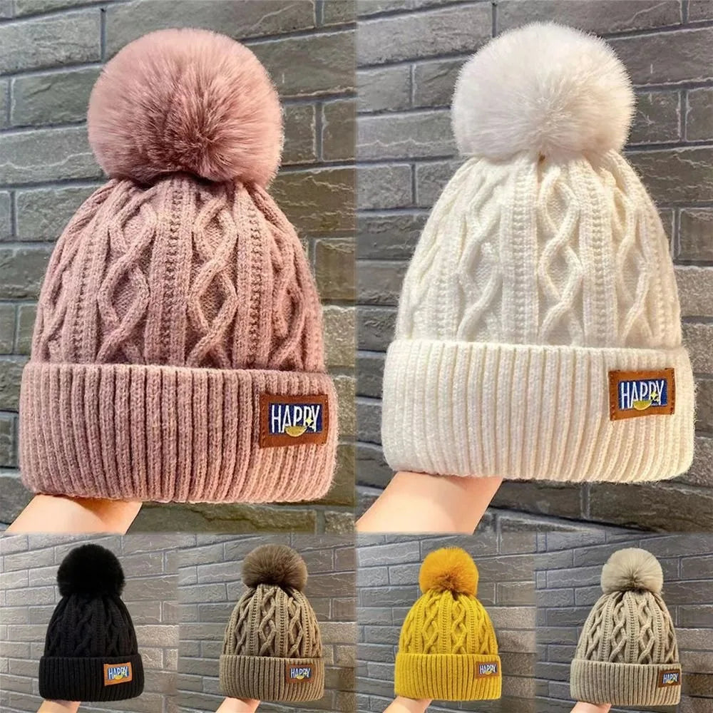 Women's Pom Pom Winter Beanie