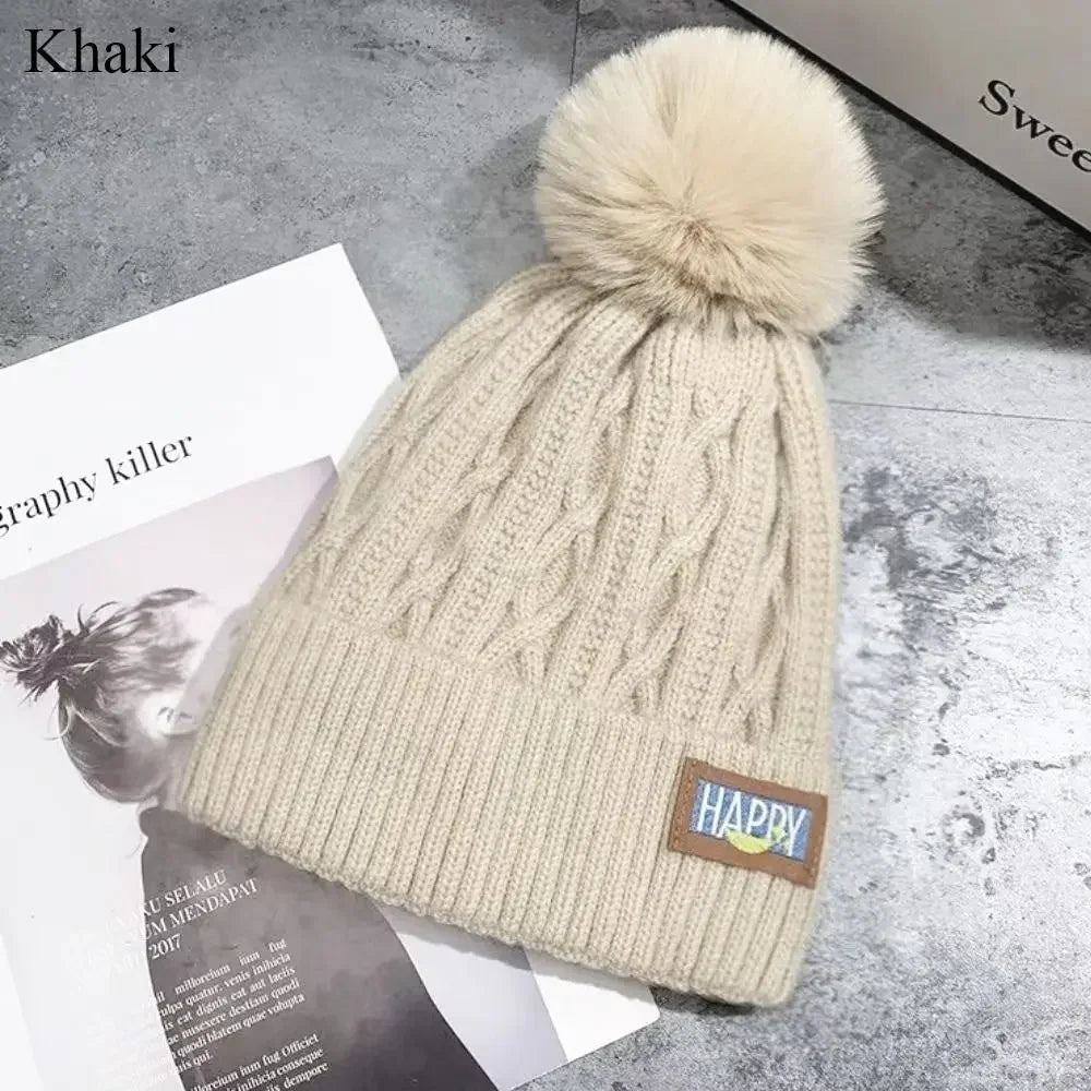 Women's Pom Pom Winter Beanie – view 9