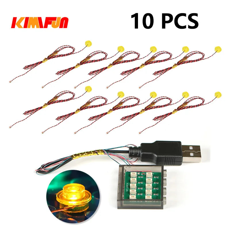10PCS RGB LED Brick Lights (USB) – view 24