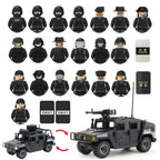 Special Forces Brick Figure & Vehicle Set